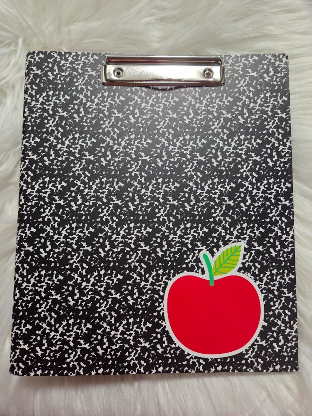Marble Notebook Apple Binder